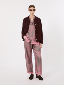 max mara printed silk shirt for women