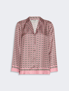 max mara printed silk shirt for women