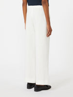 max mara linen basketweave trousers for women