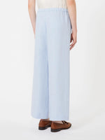 max mara linen basketweave trousers for women