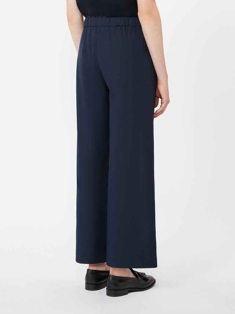 max mara cotton drawstring trousers