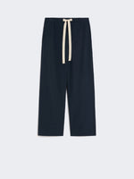 max mara cotton drawstring trousers for women