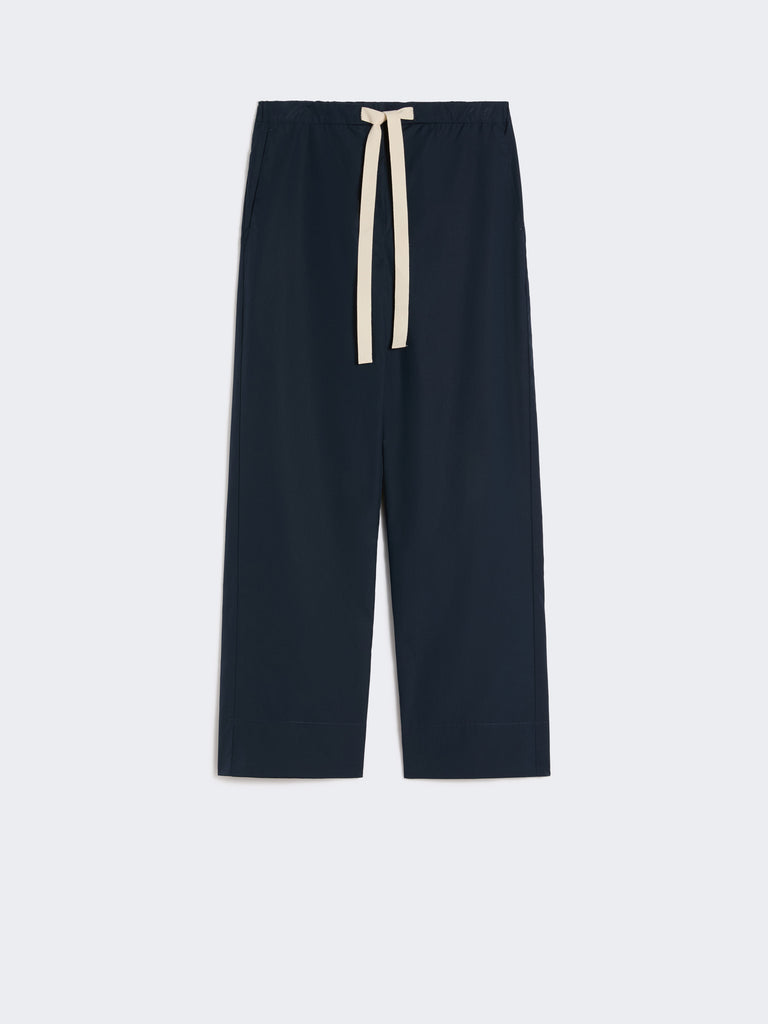 max mara cotton drawstring trousers