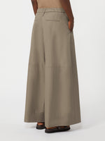 max mara poplin drawstring trousers for women