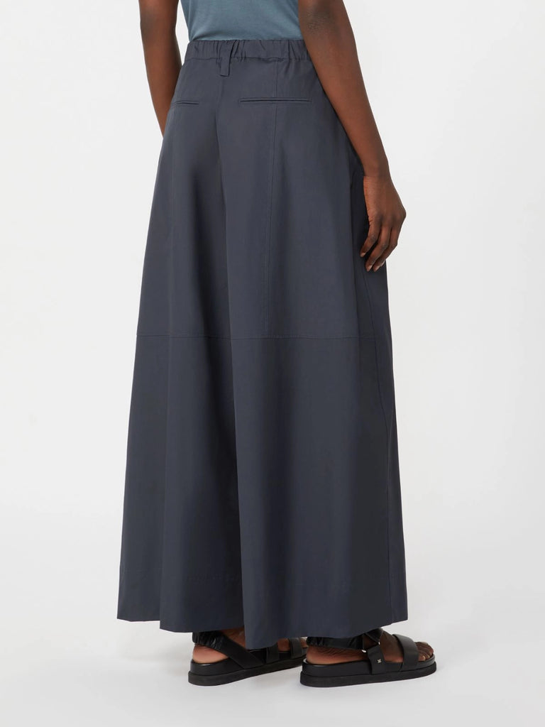max mara poplin drawstring trousers