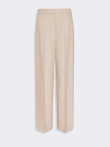 max mara regular-fit wool trousers for women