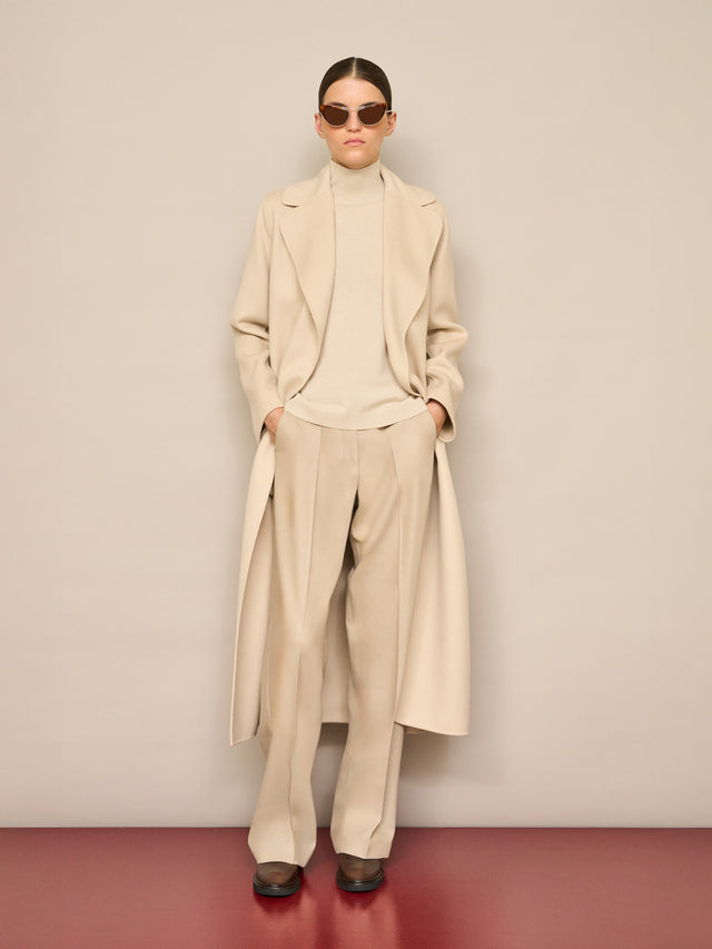 max mara regular-fit wool trousers for women