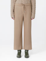Wool Joggers for Women - Biscuit - Max Mara UAE