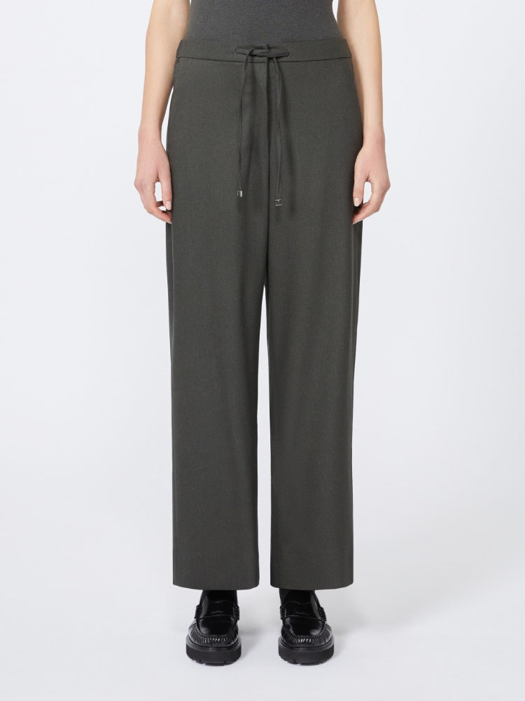 Wool joggers