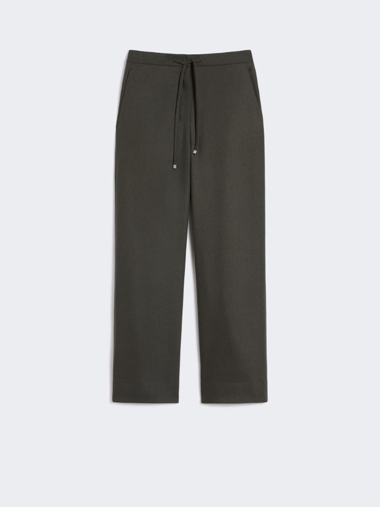 Wool joggers
