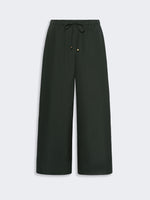 max mara cotton poplin jogging trousers for women