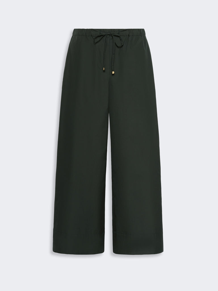 max mara cotton poplin jogging trousers