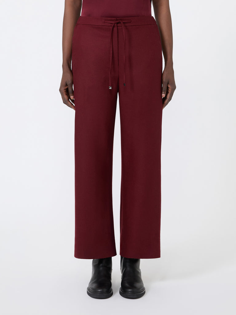 max mara stretch wool joggers