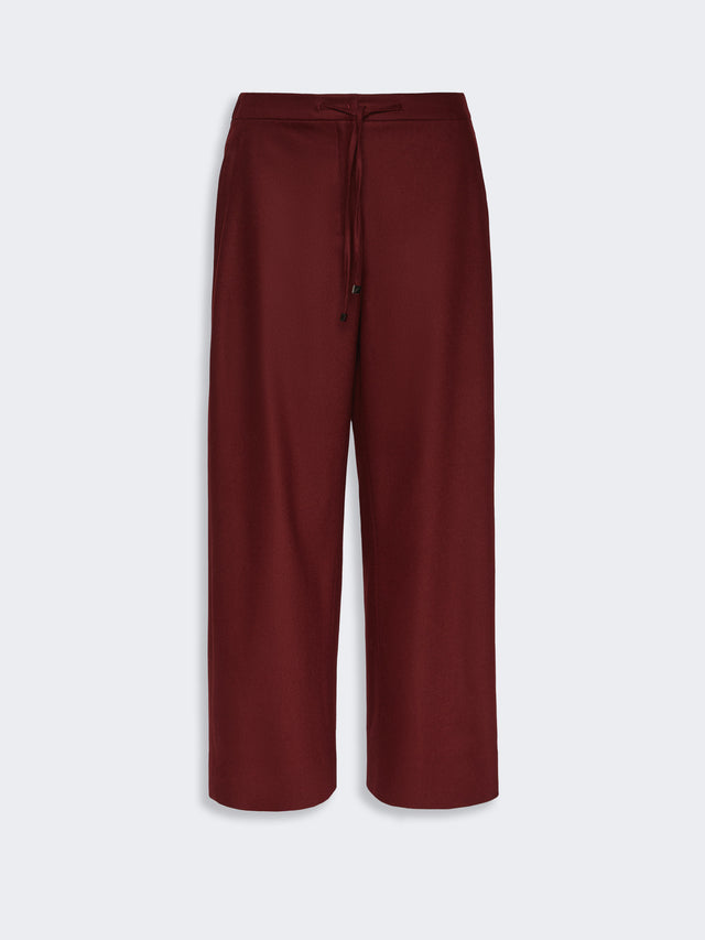 max mara stretch wool joggers for women