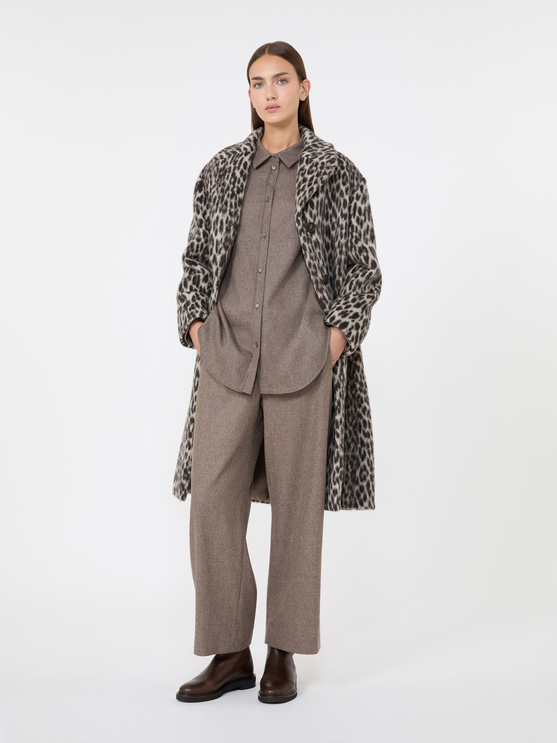 max mara stretch wool joggers for women