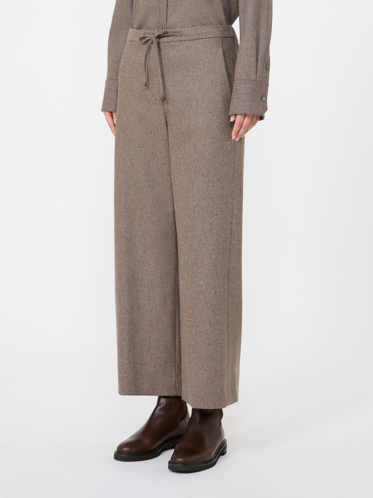 max mara stretch wool joggers