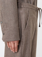 max mara stretch wool joggers for women