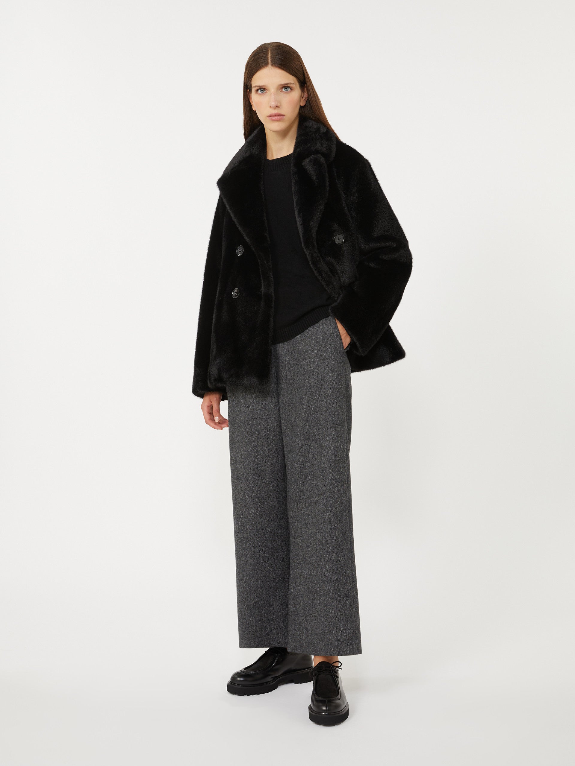 Saxony Joggers for Women - Black - Max Mara UAE