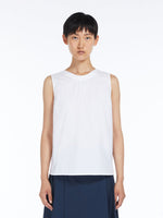 Cotton-poplin top
