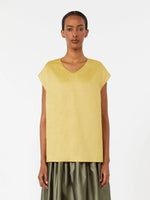 max mara ramie canvas blouse for women