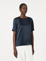 max mara viscose satin blouse for women