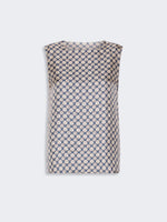 max mara printed silk top for women
