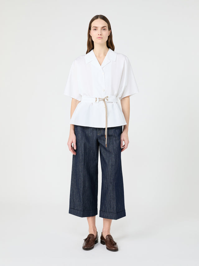 Denim 5-pocket trousers