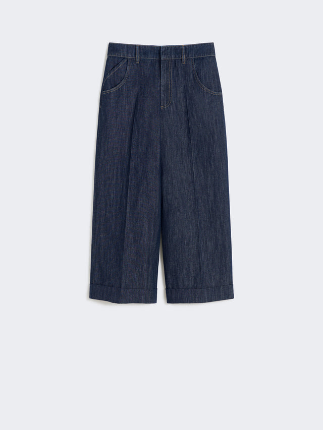 Denim 5-pocket trousers