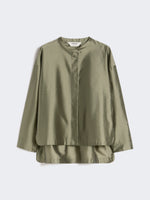 max mara silk-blend organza shirt for women