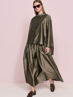 max mara silk-blend organza shirt for women