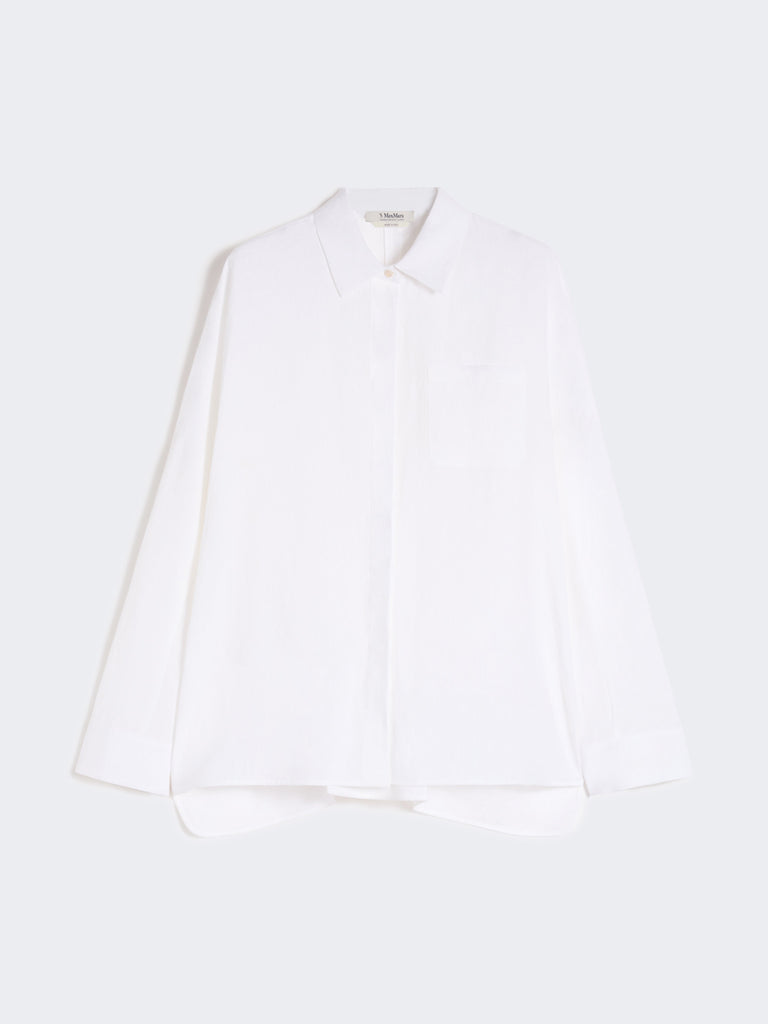 max mara linen canvas shirt