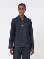 Cotton denim shirt