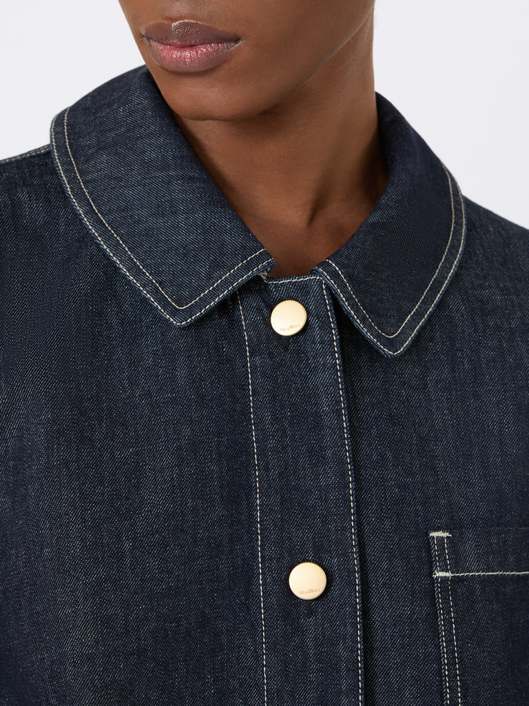 Cotton denim shirt