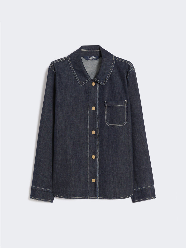 Cotton denim shirt