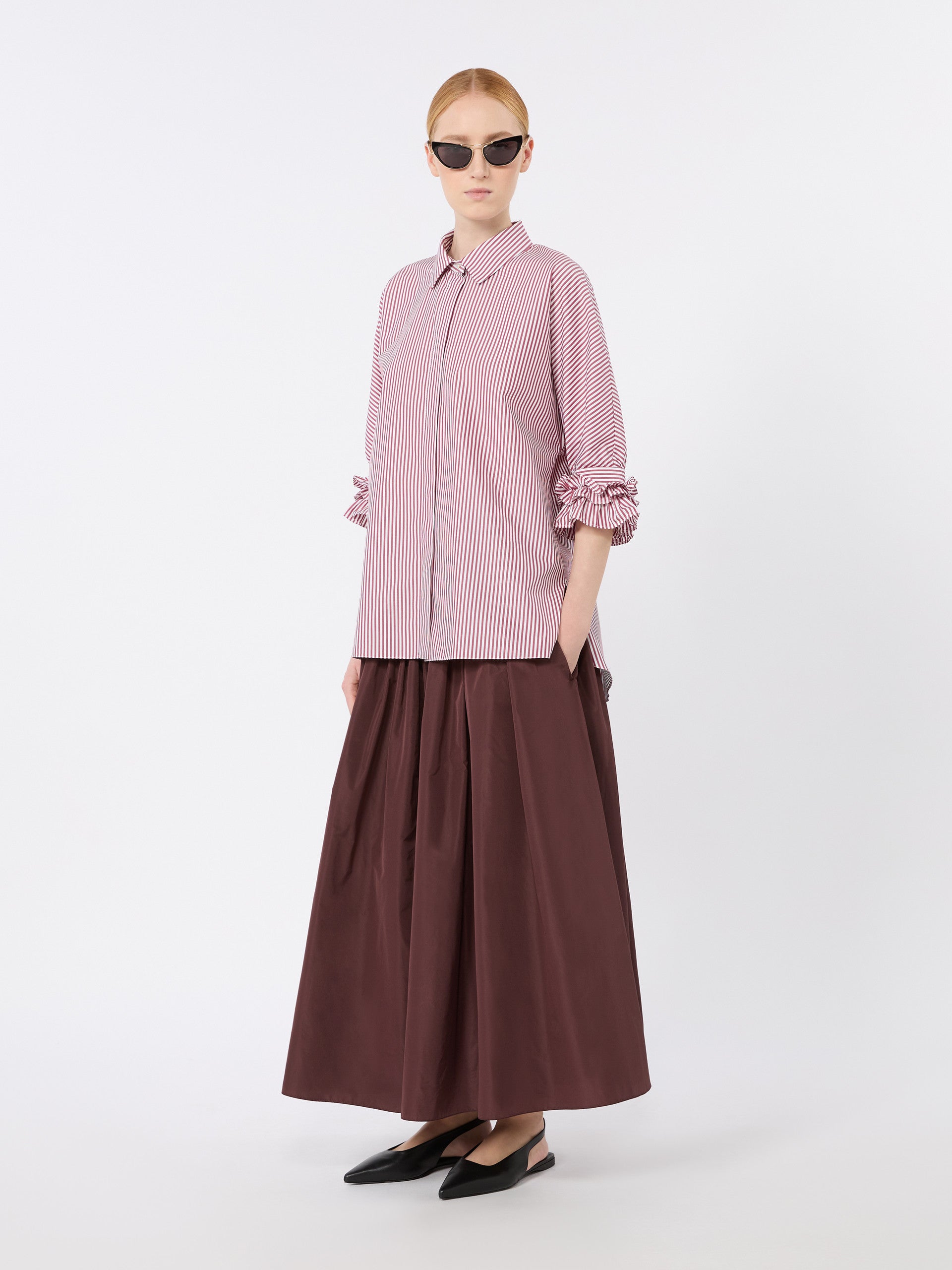 max mara cotton poplin shirt for women