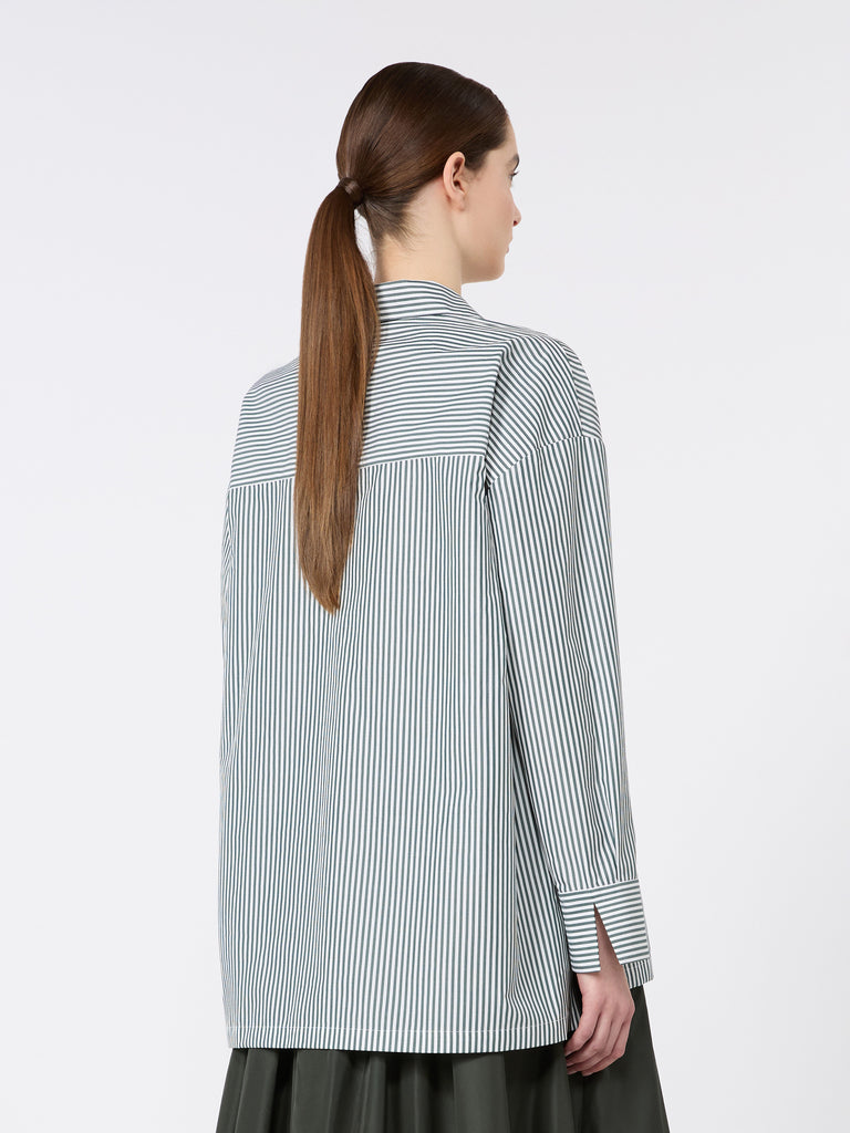 max mara cotton poplin blouse