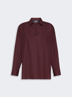 max mara cotton poplin blouse for women