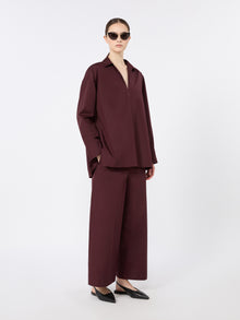 max mara cotton poplin blouse for women