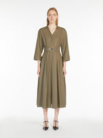 Cotton shirt dress