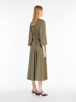 Cotton shirt dress
