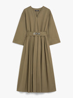 Cotton shirt dress