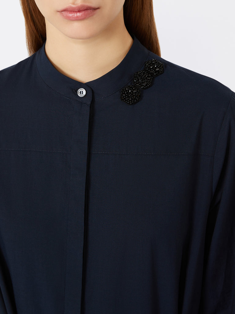 max mara long cotton voile dress
