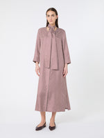 max mara printed silk dress for women