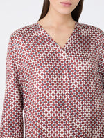 max mara printed silk dress for women