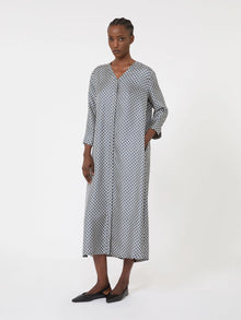 max mara printed silk dress for women