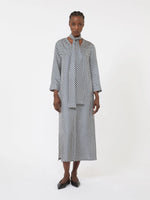 max mara printed silk dress for women