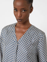 max mara printed silk dress for women