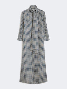 max mara printed silk dress for women