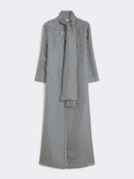 max mara printed silk dress for women
