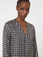 max mara printed silk dress for women